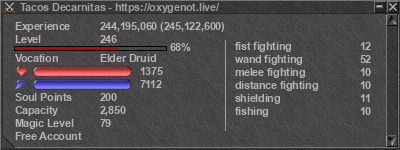 Signature for player Tacos Decarnitas