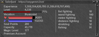 Signature for player Tallefjant