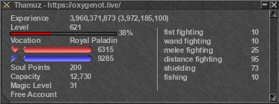 Signature for player Thamuz