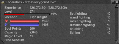 Signature for player Thearatros