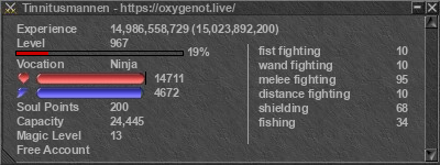 Signature for player Tinnitusmannen