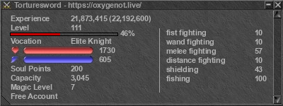 Signature for player Torturesword