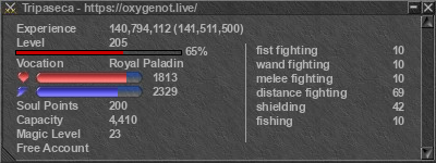 Signature for player Tripaseca