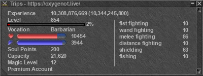 Signature for player Trips