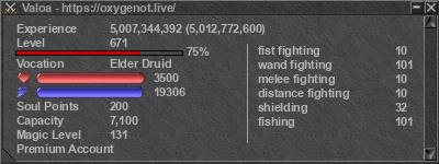 Signature for player Valoa