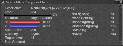 Signature for player Veka