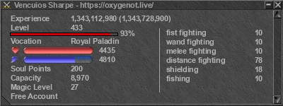 Signature for player Vencuios Sharpe