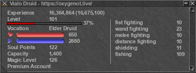 Signature for player Vialo Druid