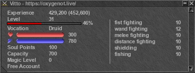 Signature for player Vitto