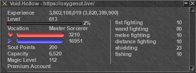 Signature for player Void Hollow