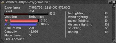 Signature for player Wanted