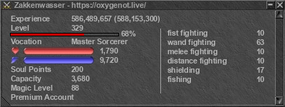 Signature for player Zakkenwasser